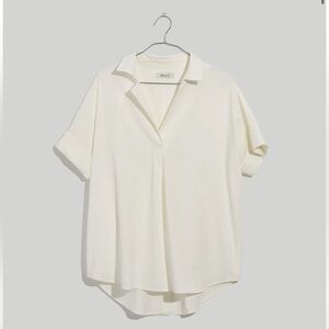 Madewell Park Popover Shirt L